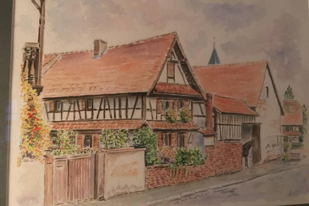 Gite Alsacien Eckwersheim Exterior photo